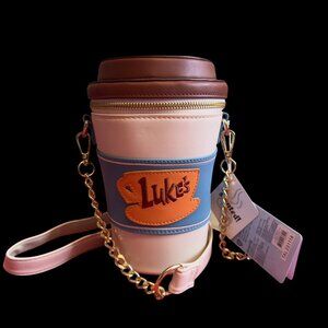 Gilmore Girls Loungefly Lukes Diner Coffee Cup Crossbody Bag Scented Faux Leathe